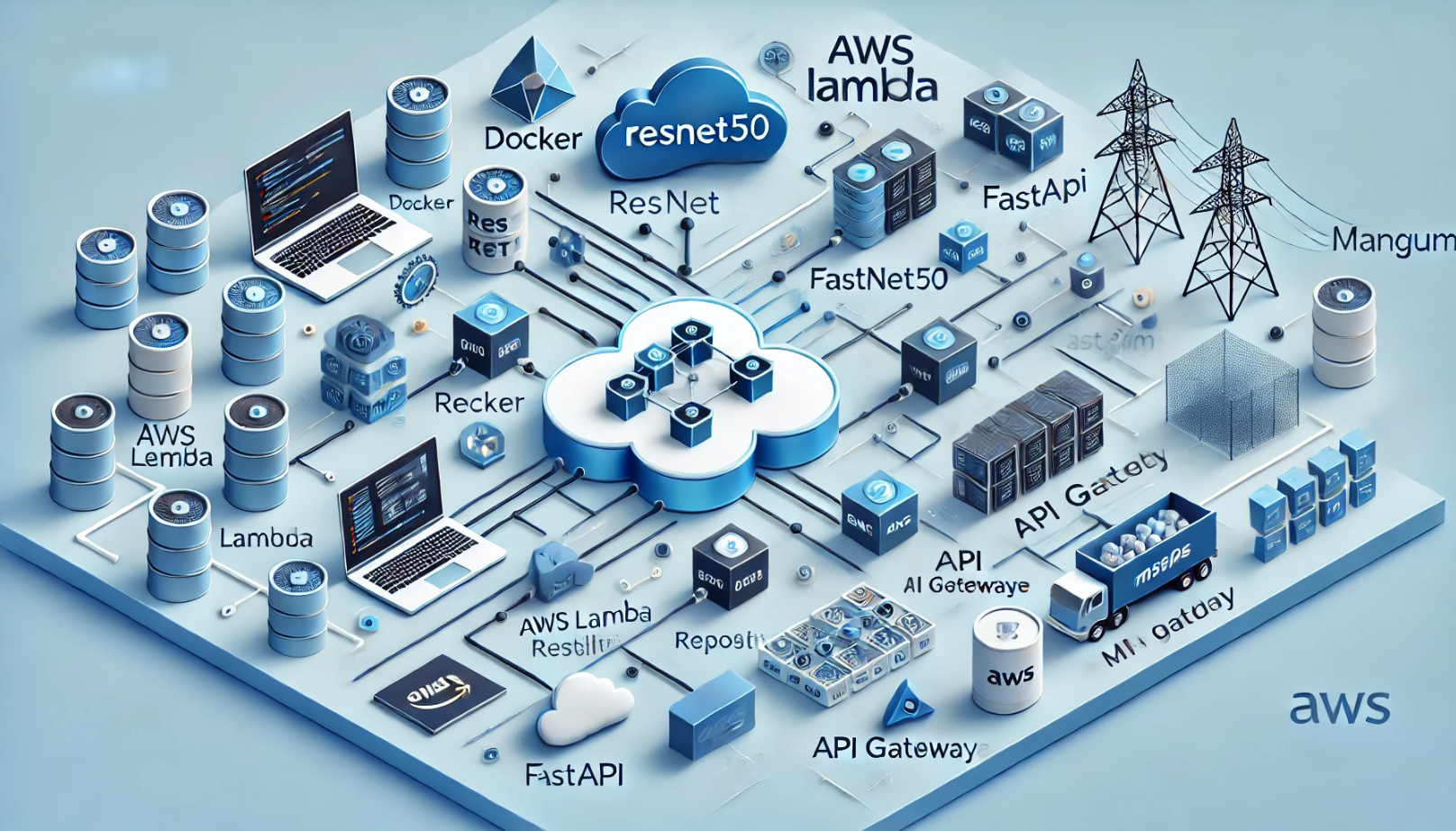 Deploying a ResNet machine learning model to AWS Lambda